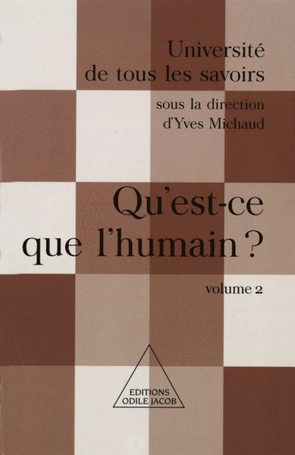 Yves Michaud - Qu'est-ce que l'humain ?, E-bok