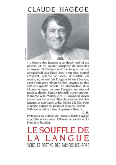 Claude Hagege - Le Souffle de la langue, E-bok