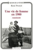 vie de femme en 1900