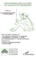 TBD - Proverbes Malgaches en dialecte Masikord, Häftad