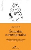 Jacques Layani - Ecrivains Contemporains, Häftad