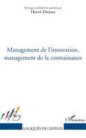 Management de l'Innovation, Management de la Connaissance