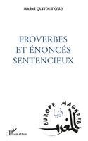 Proverbes et énoncés sentencieux