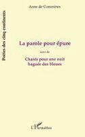 Parole Pour Epure