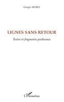 Genevieve Morel - Lignes sans retour, Häftad