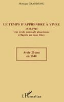 Grandjonc Monique - temps d'apprendre à vivre, Häftad. Tillgänglighet: Lägg i varukorg