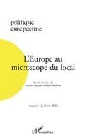 Antoine Megie - L'Europe au microscope du local, Häftad