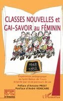 Classes nouvelles et gai-savoir au féminin