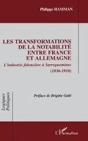 Philippe Hamman - Les transformations de la notabilité entre France et Allemagne, Häftad