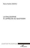 Marie-Noëlle Agniau - philosophie à l'épreuve du quotidien, Häftad