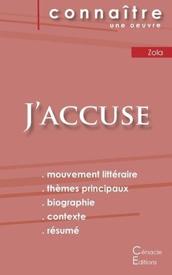 Émile Zola - Fiche de lecture J'accuse de Zola (Analyse littéraire de référence et résumé complet), Häftad. Tillgänglighet: Lägg i varukorg