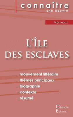 Marivaux - Fiche de lecture L'Île des esclaves de Marivaux (Analyse littéraire de référence et résumé complet), Häftad