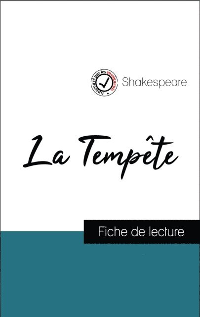 Shakespeare - Analyse de l'œuvre : La Tempête (résumé et fiche de lecture plébiscités par les enseignants sur fichedelecture.fr), E-bok