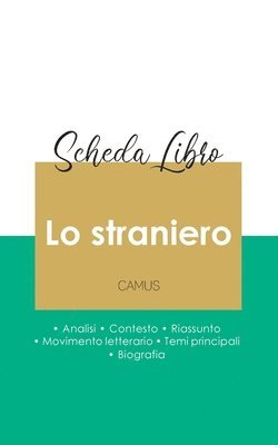 Albert Camus - Scheda libro Lo straniero di Albert Camus (analisi letteraria di riferimento e riassunto completo), Häftad