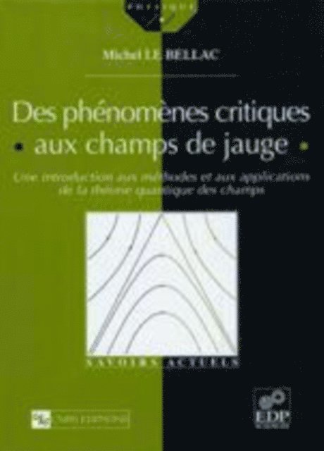 Michel Le Bellac - Des phénomènes critiques aux champs de jauge, E-bok