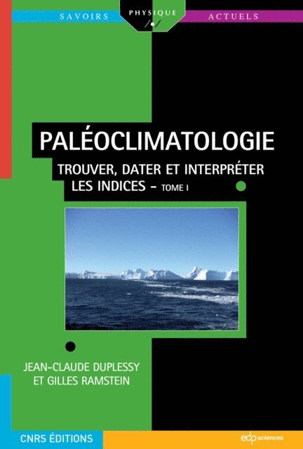 Gilles Ramstein, Jean-Claude Duplessy - Paléoclimatologie, E-bok