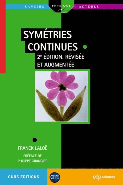 Franck Laloe - Symétries continues, E-bok