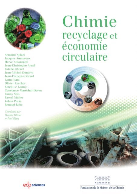 Paul Rigny, Daniele Olivier - Chimie, recyclage et économie circulaire, E-bok