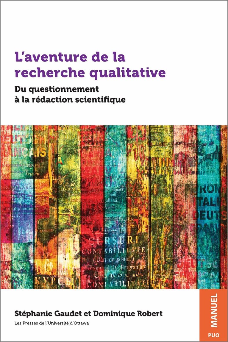 Stéphanie Gaudet, Dominique Robert - L’aventure de la recherche qualitative, Häftad. Tillgänglighet: Lägg i varukorg