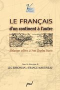 Le français d''un continent ÿ l''autre