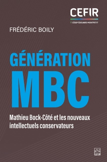 Boily Frederic Boily - Génération MBC, E-bok