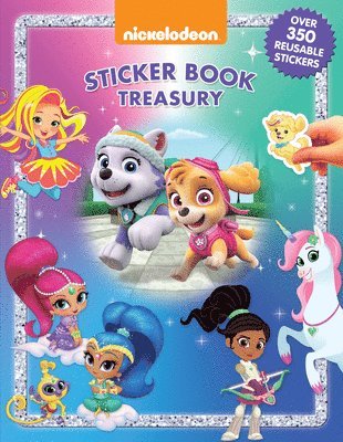 Paw Patrol Girl's Sticker Book Treasury, Inbunden
