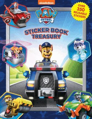 Paw Patrol Book Sticker Book Treasury, Inbunden