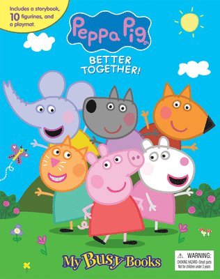 Phidal Publishing - Eone Peppa Pig Better Together My Busy Book, Inbunden