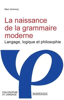 Marc Dominicy - naissance de la grammaire moderne, Häftad. Tillgänglighet: Lägg i varukorg