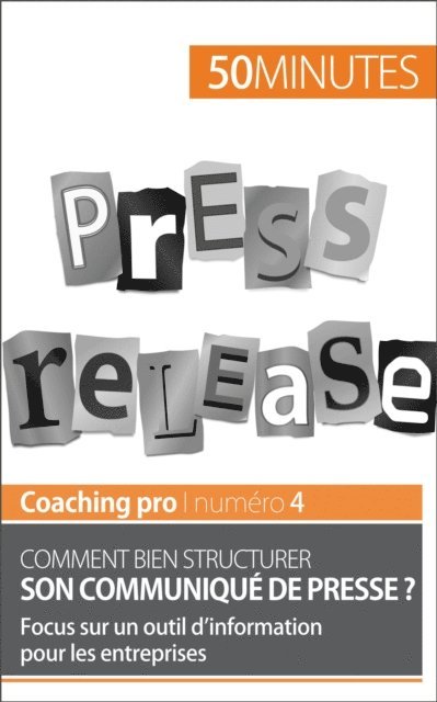 50minutes, Martin Dawagne - Comment bien structurer son communiqué de presse ?, E-bok