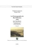 TBD - chronographie de Bar Hebraeus (Volume I), Häftad. Tillgänglighet: Lägg i varukorg