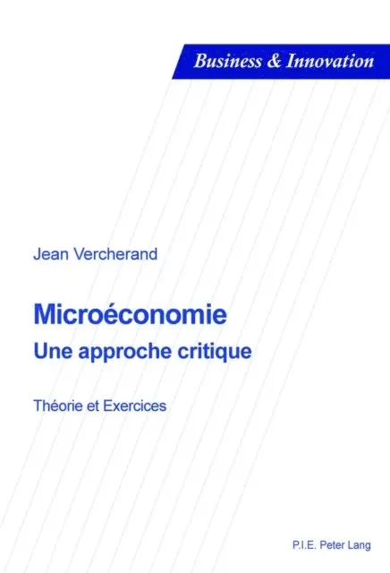 Vercherand Jean Vercherand - Microéconomie, E-bok. Tillgänglighet: Lägg i varukorg
