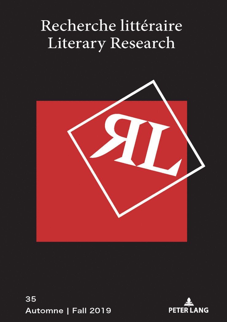 Marc Maufort - Recherche littéraire / Literary Research, Häftad