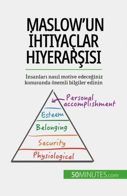 Pierre Pichere - Maslow'un İhtiyaçlar Hiyerarşisi, E-bok