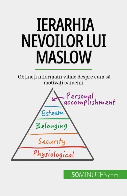 Pierre Pichere - Ierarhia nevoilor lui Maslow, E-bok