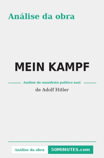 Johanne Morrhaye, Julien Noel - Mein Kampf, de Adolf Hitler (Analise da obra), E-bok. Tillgänglighet: Lägg i varukorg