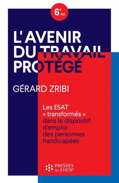 Gerard Zribi - L'avenir du travail protégé, E-bok