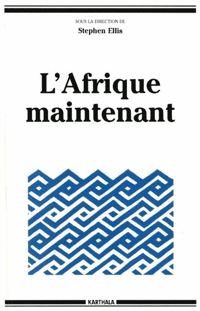 Stephen Ellis - L'Afrique maintenant, E-bok
