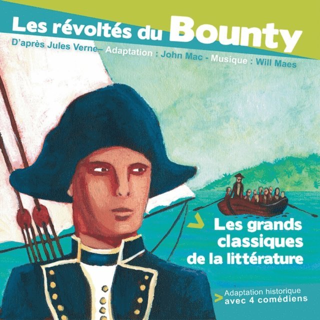 Verne - Les Révoltés du Bounty, Ljudbok