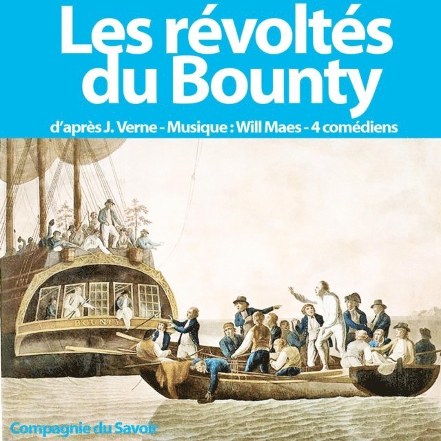 Verne - Les Révoltés du Bounty, Ljudbok