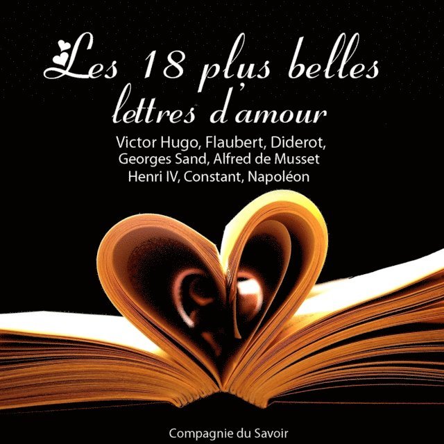 Various - Les 18 Plus Belles Lettres d'amour, Ljudbok