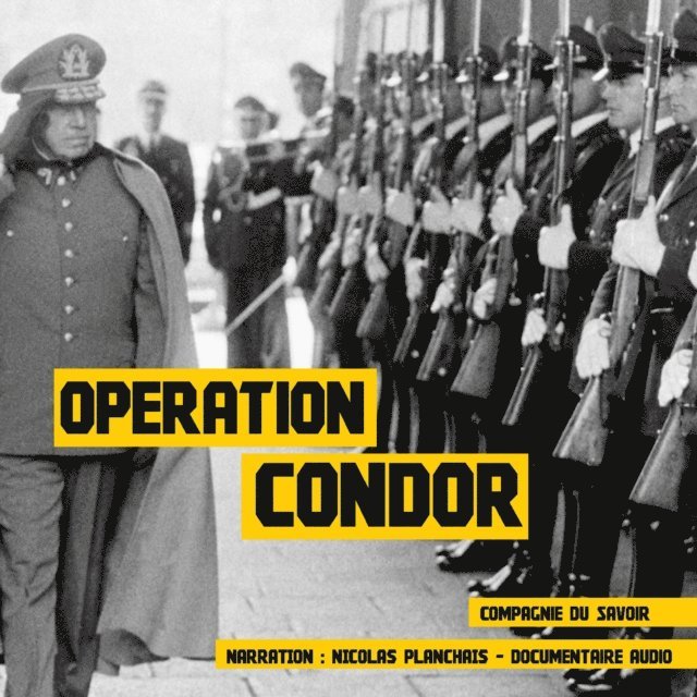 Garnier - Opération Condor, Ljudbok