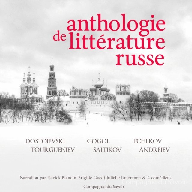Saltikov, Tourgueniev, Dostoievski, Gogol, Tchekhov, Andreiev - Anthologie de littérature russe, Ljudbok