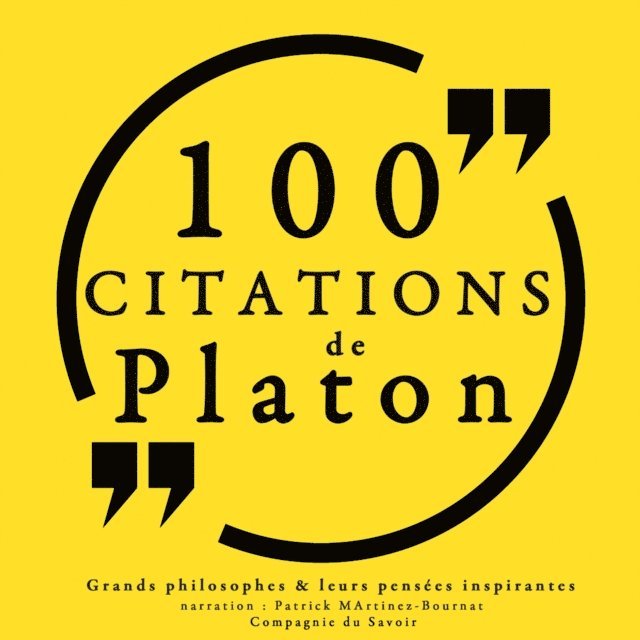 Platon - 100 citations de Platon, Ljudbok