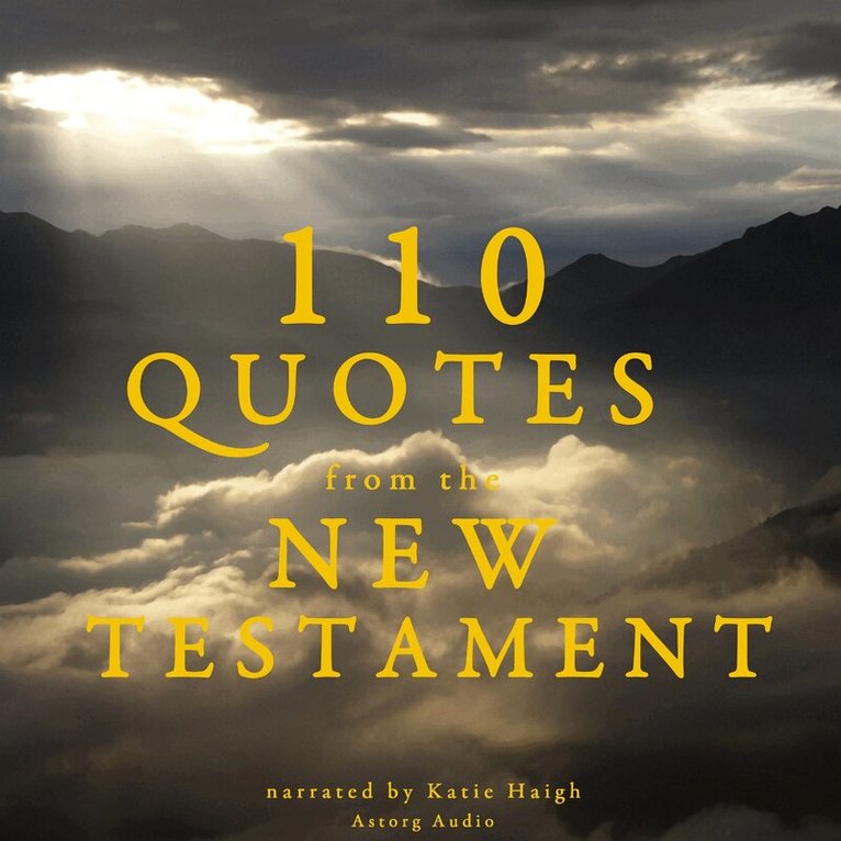 J. M. Gardner - 110 Quotes from the New Testament, Ljudbok
