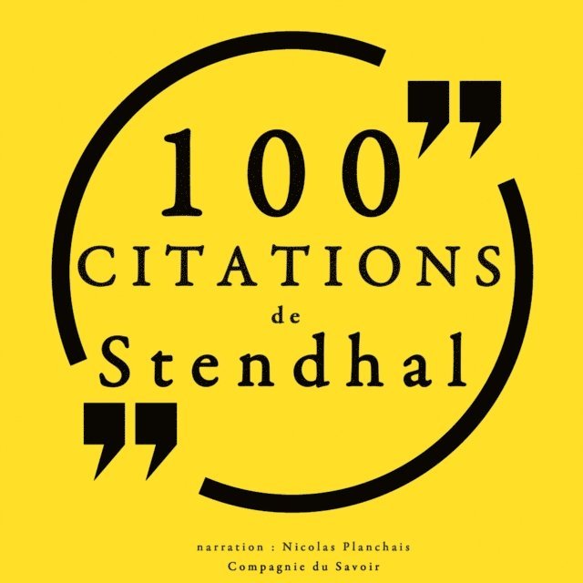 Zweig - 100 citations de Stendhal, Ljudbok