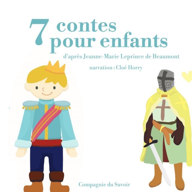 Perrault - 7 contes pour enfants de Jeanne-Marie LePrince de Beaumont, Ljudbok