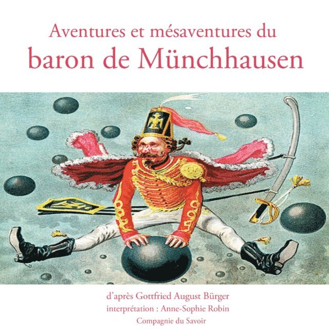 Raspe, Burger - Aventures et mésaventures du baron de Münchhausen, Ljudbok