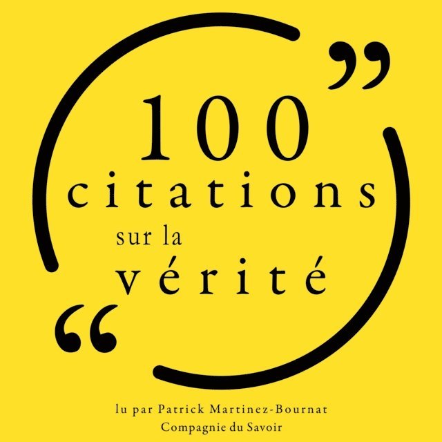 translators - 100 citations sur la vérité, Ljudbok