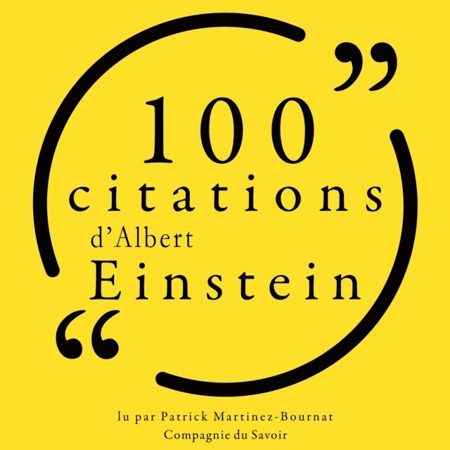 Einstein - 100 citations d'Albert Einstein, Ljudbok